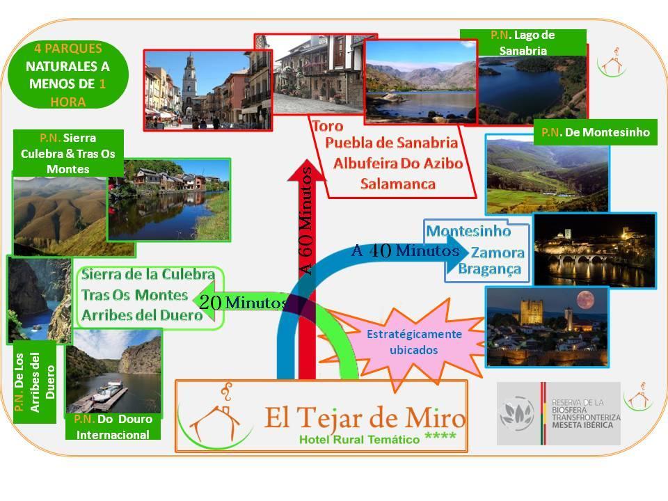Hotel Rural El Tejar De Miro Ceadea Exteriör bild